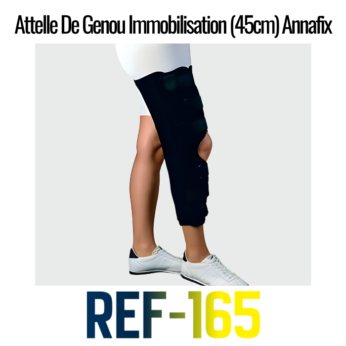 Attelle De Genou Immobilisation (45cm) Annafix