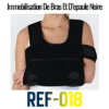 Immobilisation De Bras Et D’epaule Noire ( annafix)